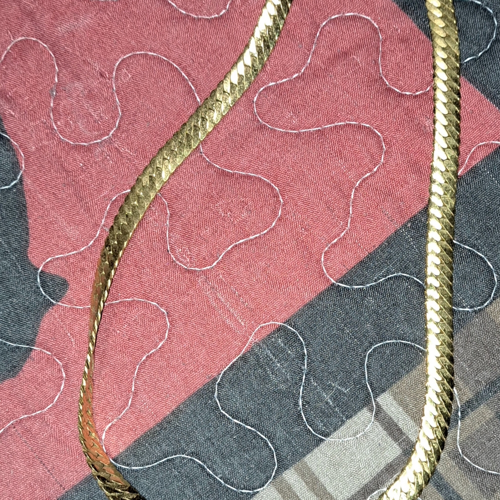 Napier Gold Necklace with Leaf Design - Picture 3 of 6